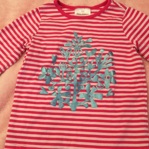 Hanna Andersson long sleeve shirt size 100 - Picture 2 of 7